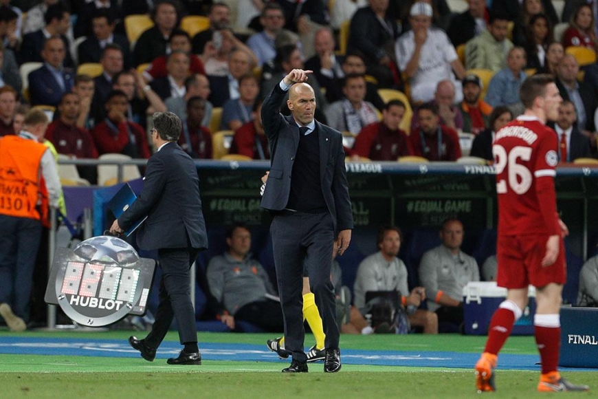 Матч в Киеве стал для Зидана последним в роли главного тренера «Реала»
